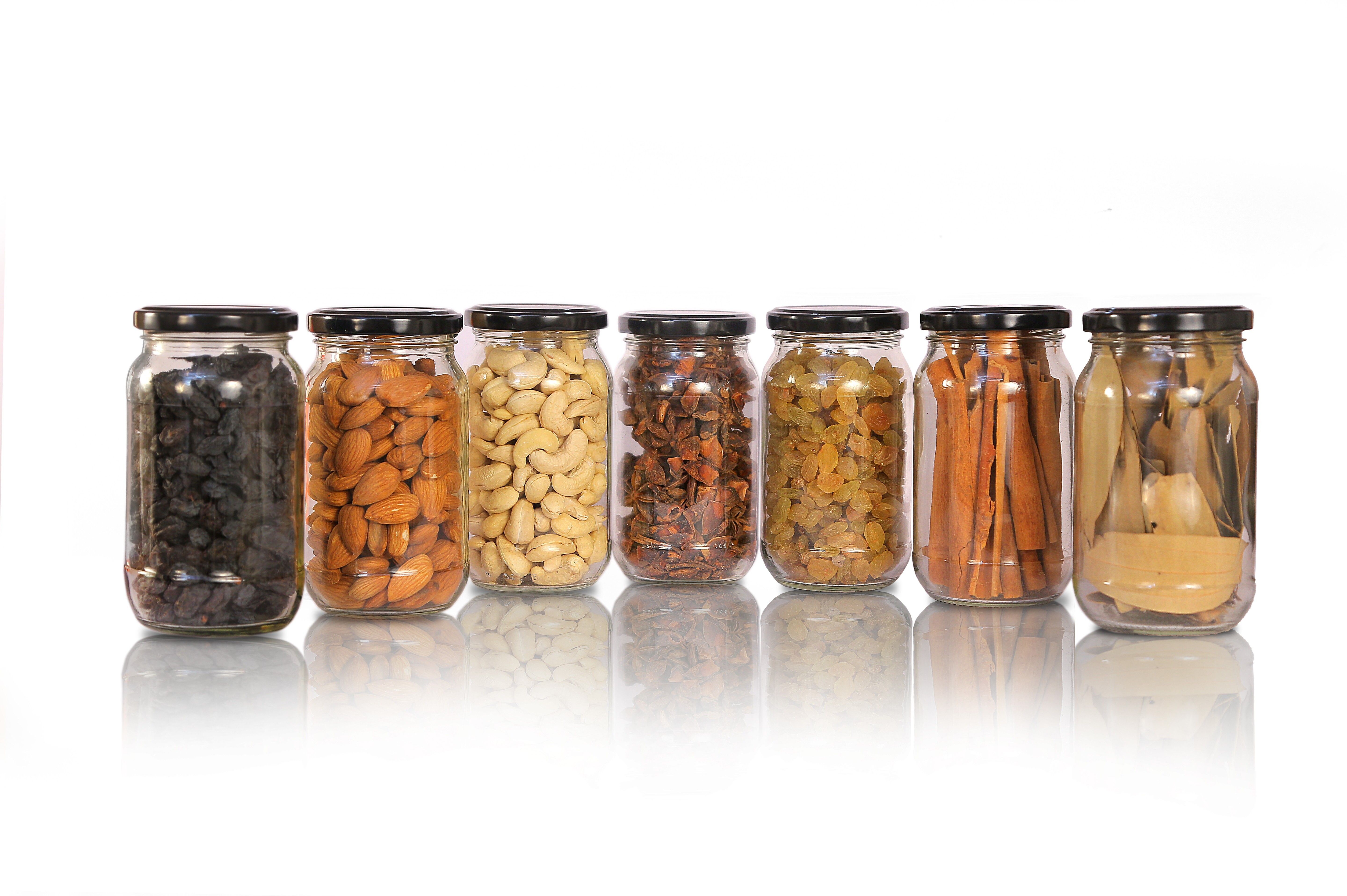 shreeji krupa Glass Pickle Jar- 400 ml-picture-23