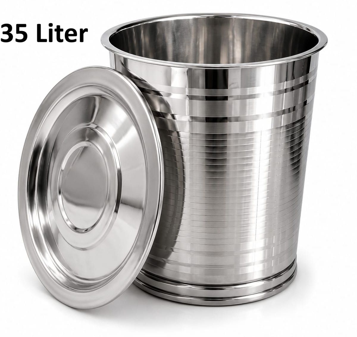 kitchenbee Steel Utility Container - 35 L-picture-28