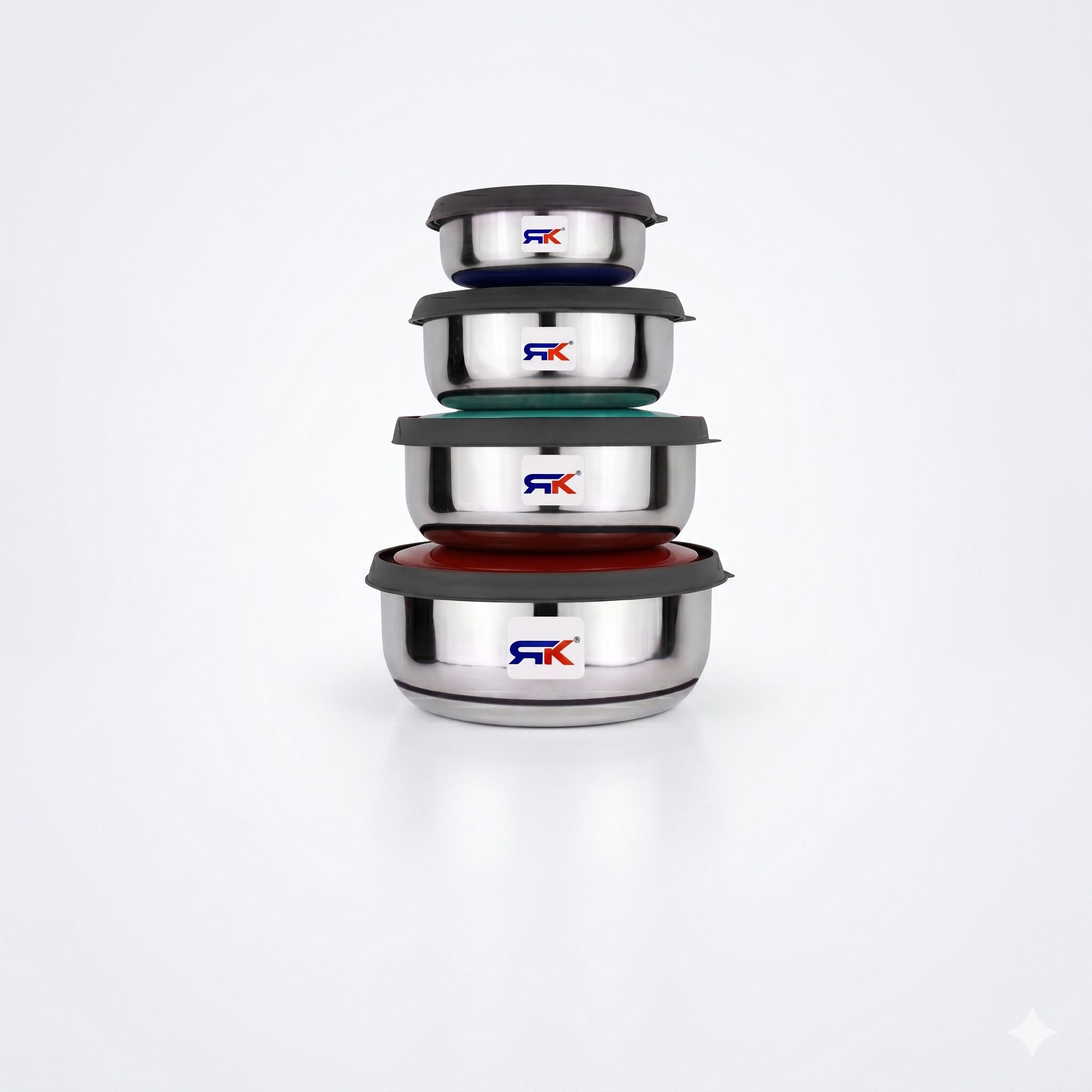 Steel Cookie Jar - 300 ml, 500 ml, 750 ml, 1150 ml-image-36