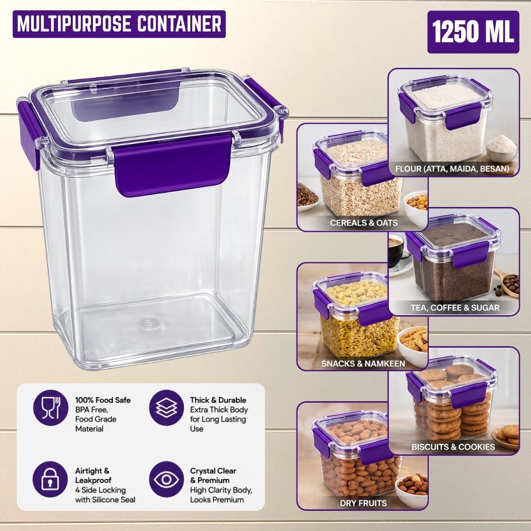 truveli Plastic Utility Container - 1250 ml-picture-41