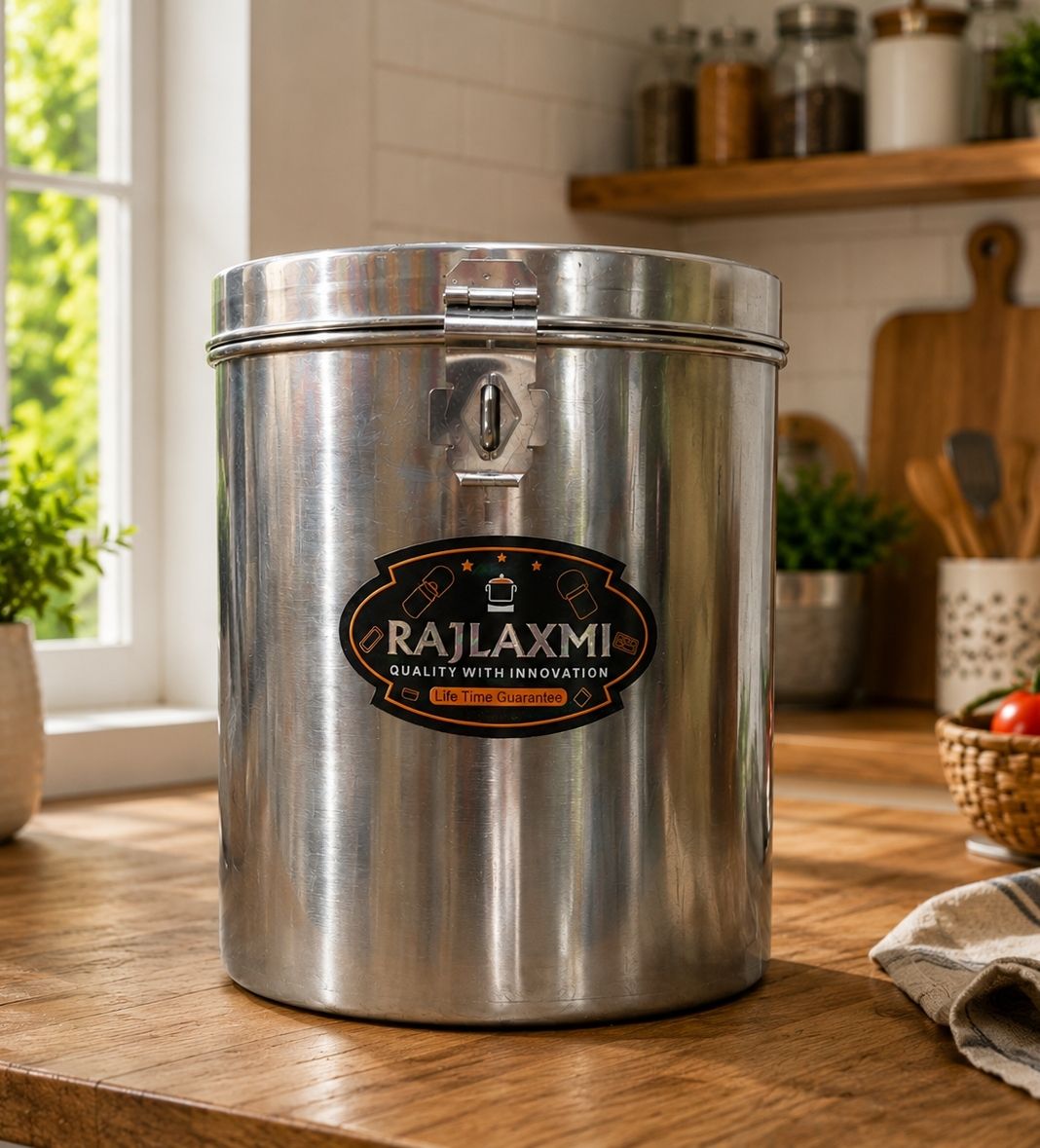 Steel Tea Coffee & Sugar Container - 5000 ml-image-1