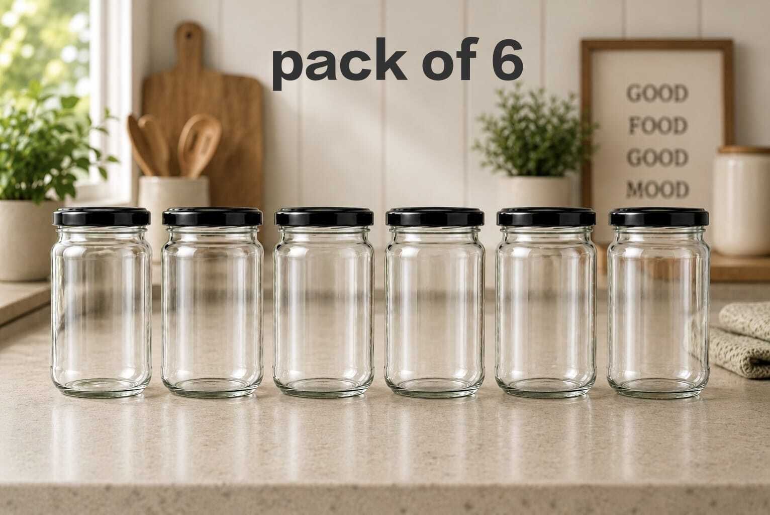 tmvmall Glass Utility Container - 400 ml-picture-48