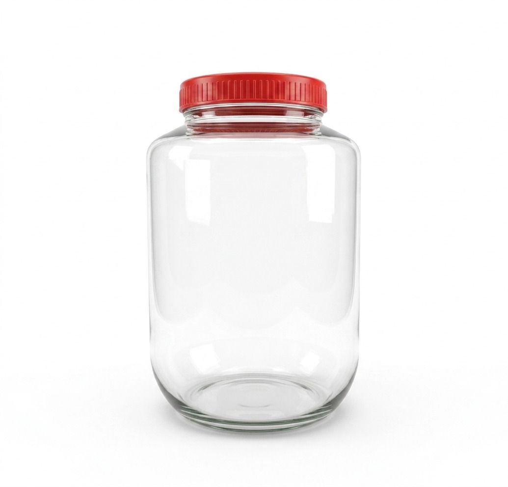 borzor Glass Grocery Container - 3000 ml-picture-18