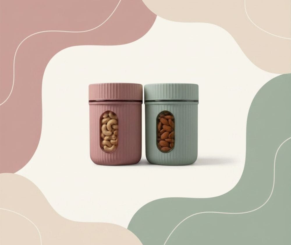 Plastic Tea Coffee & Sugar Container - 200 ml-image-49