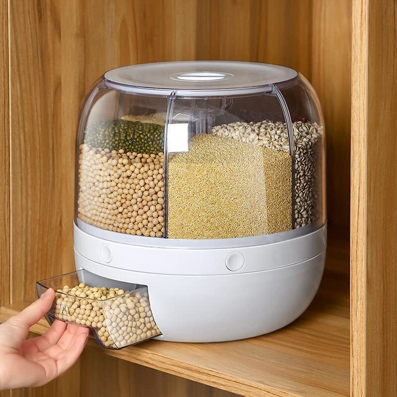 flipkart smartbuy Plastic Grocery Container - 6 kg-picture-19