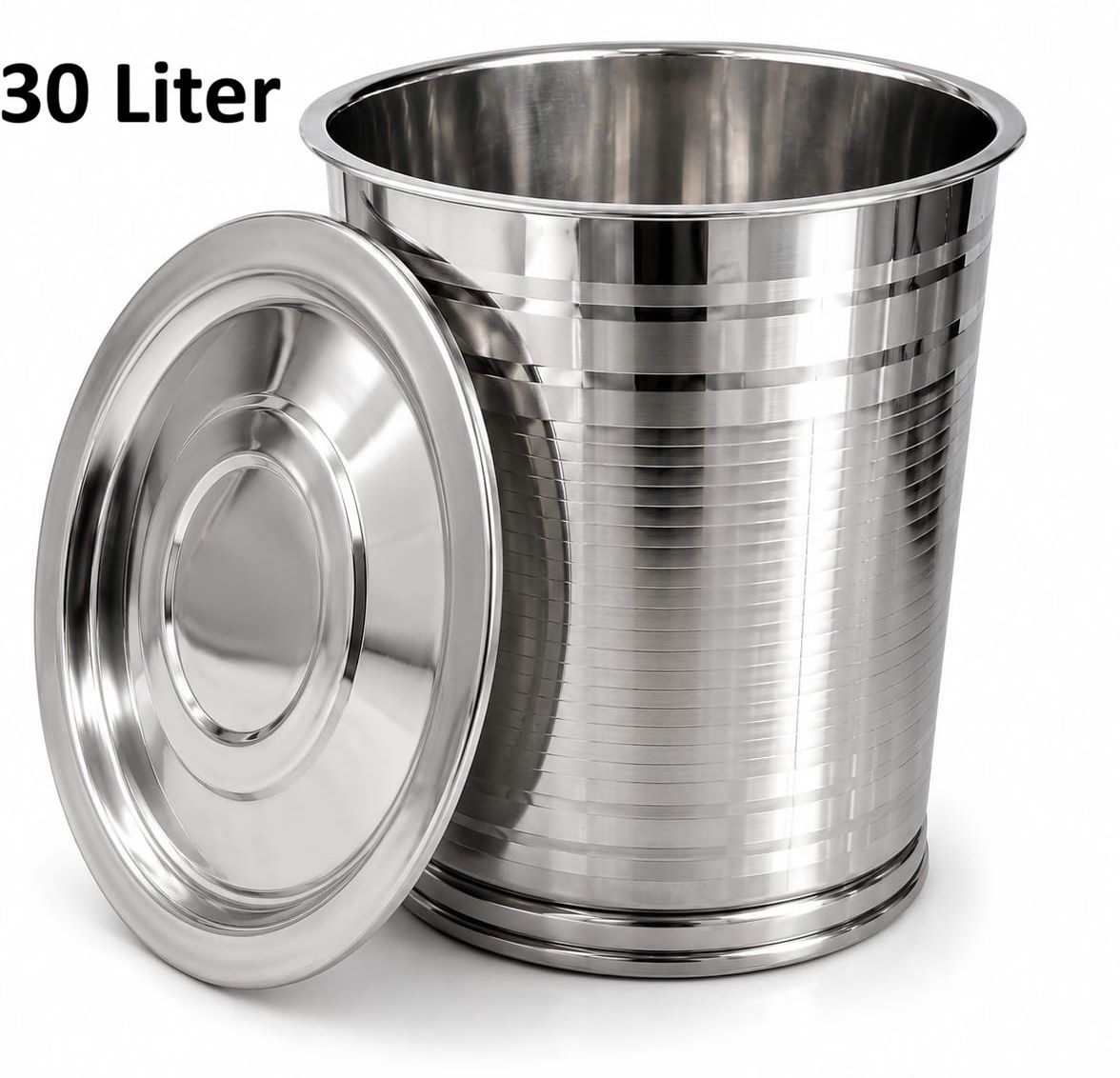 kitchenbee Steel Utility Container - 30 L-picture-25