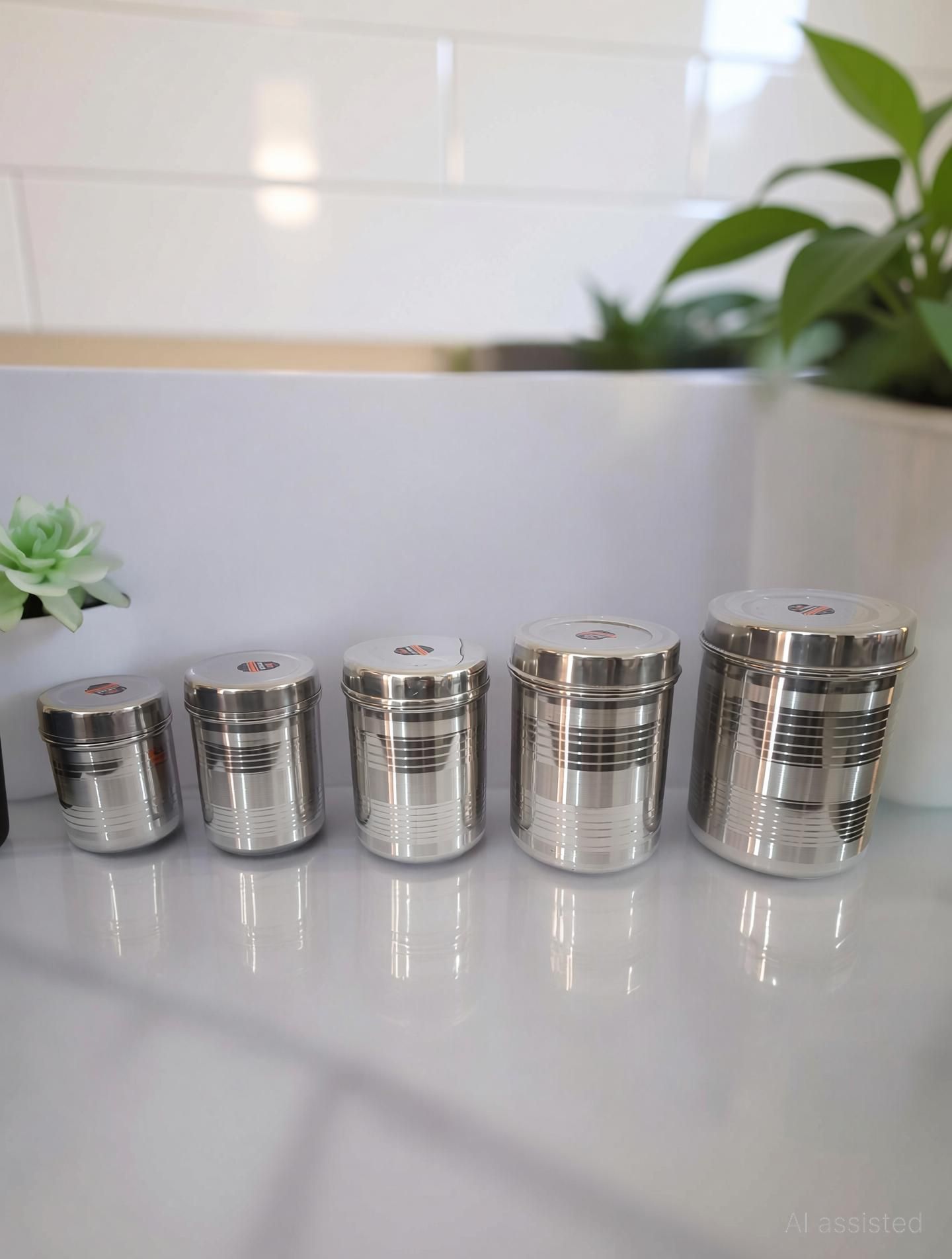 tactware Steel Grocery Container - 250 ml, 400 ml, 500 ml, 750 ml, 1000 ml-picture-23