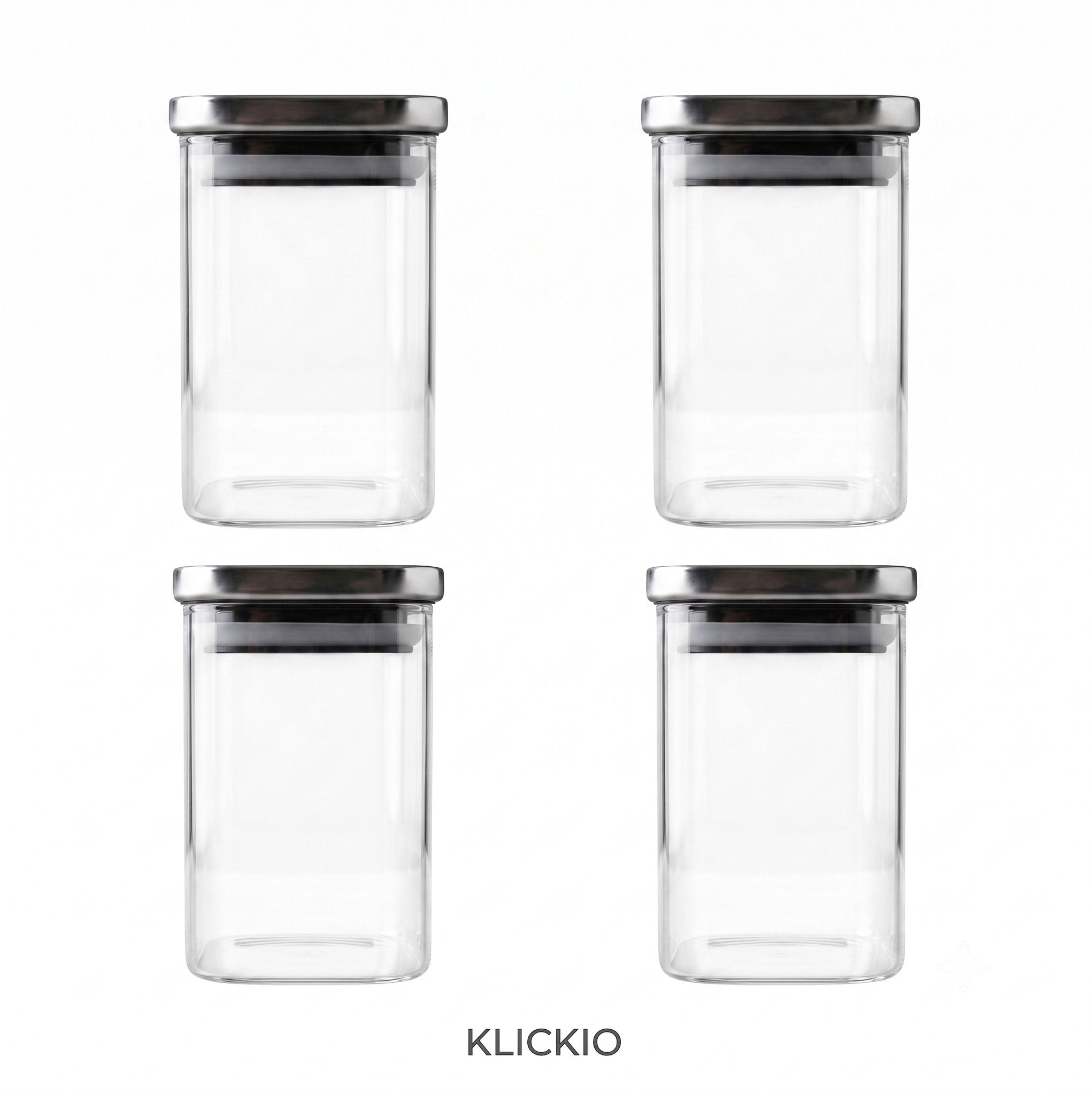 klickio Glass Utility Container - 350 ml-picture-33