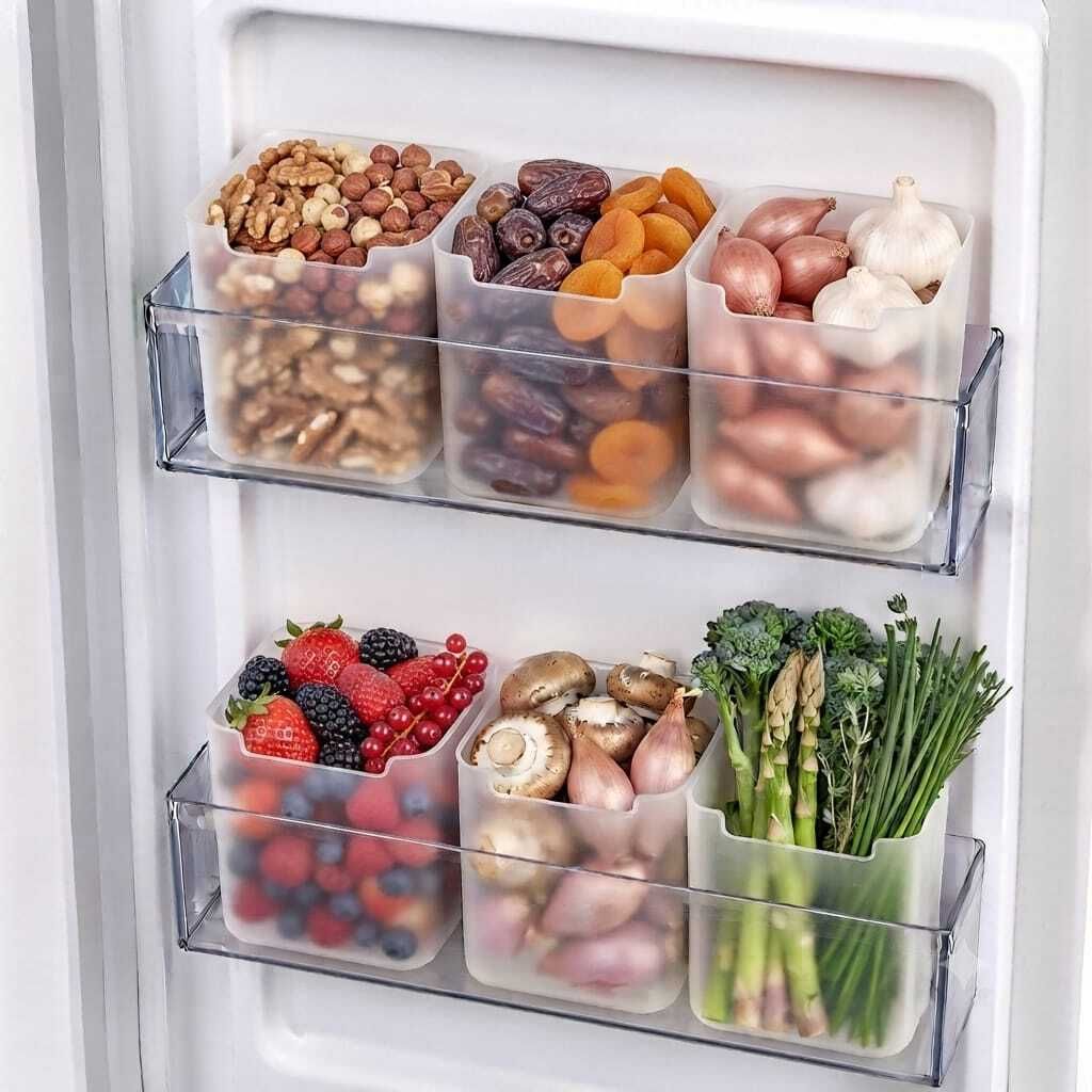 Plastic Fridge Container - 500 ml-image-31