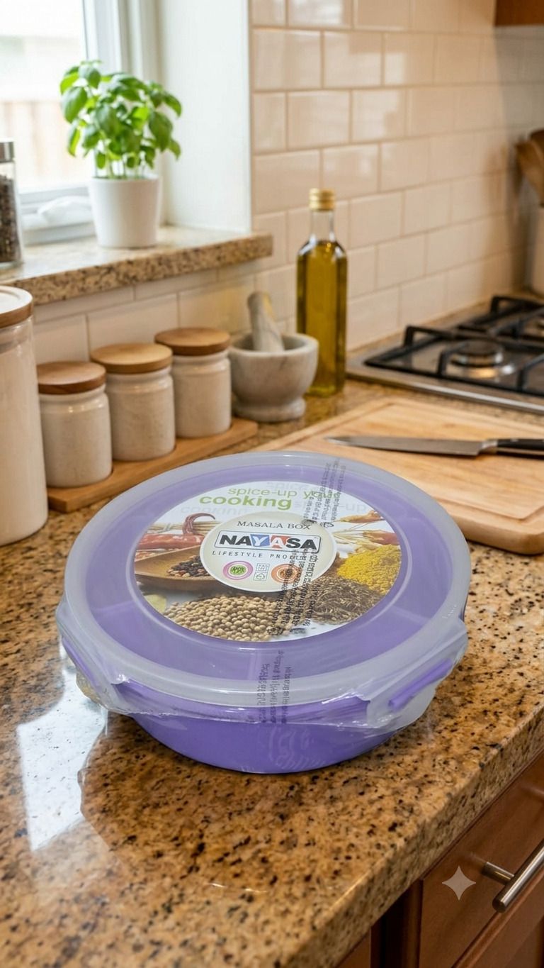 nayasa Plastic Grocery Container - 1000 ml-picture-1