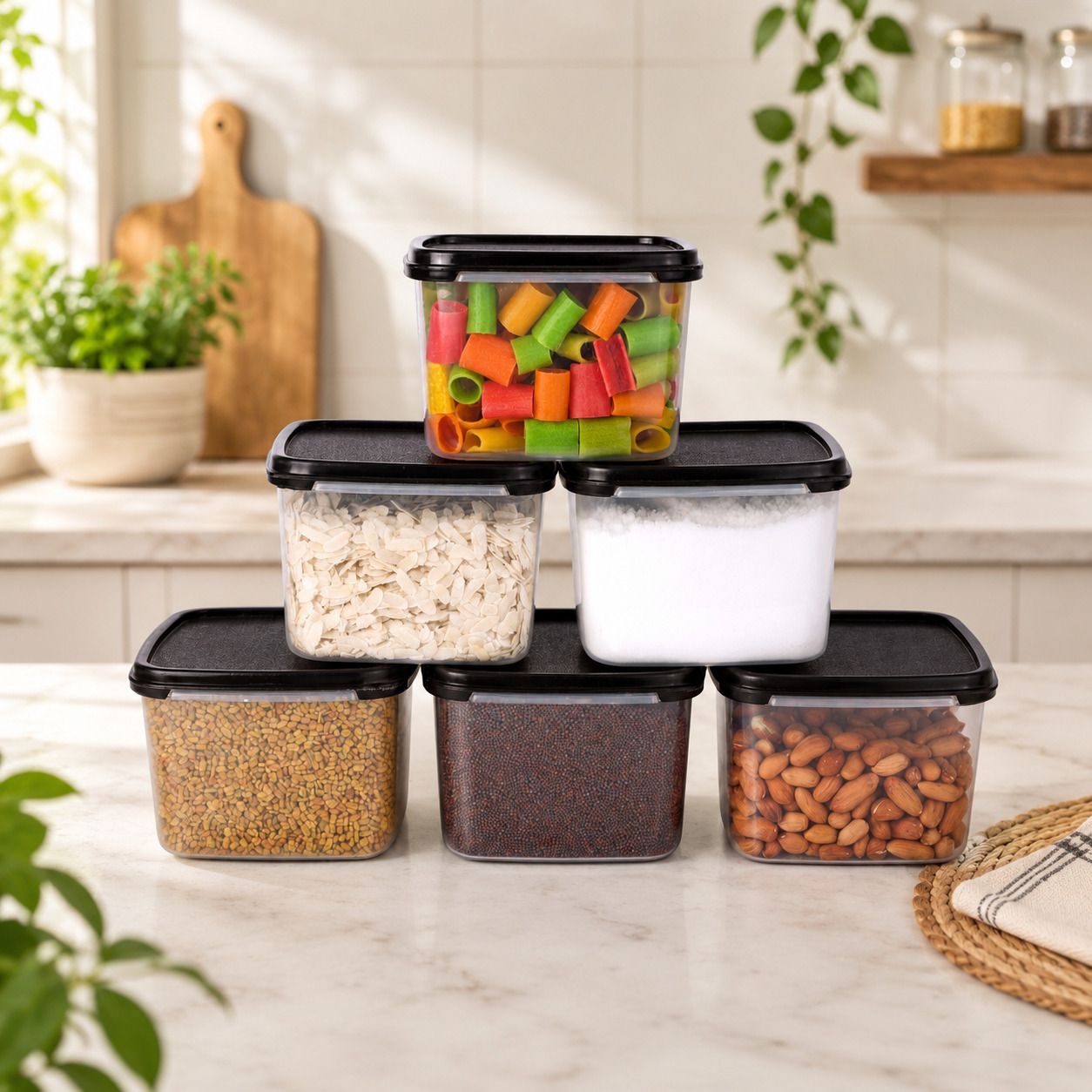 ktcom Plastic Grocery Container - 500 ml-picture-44