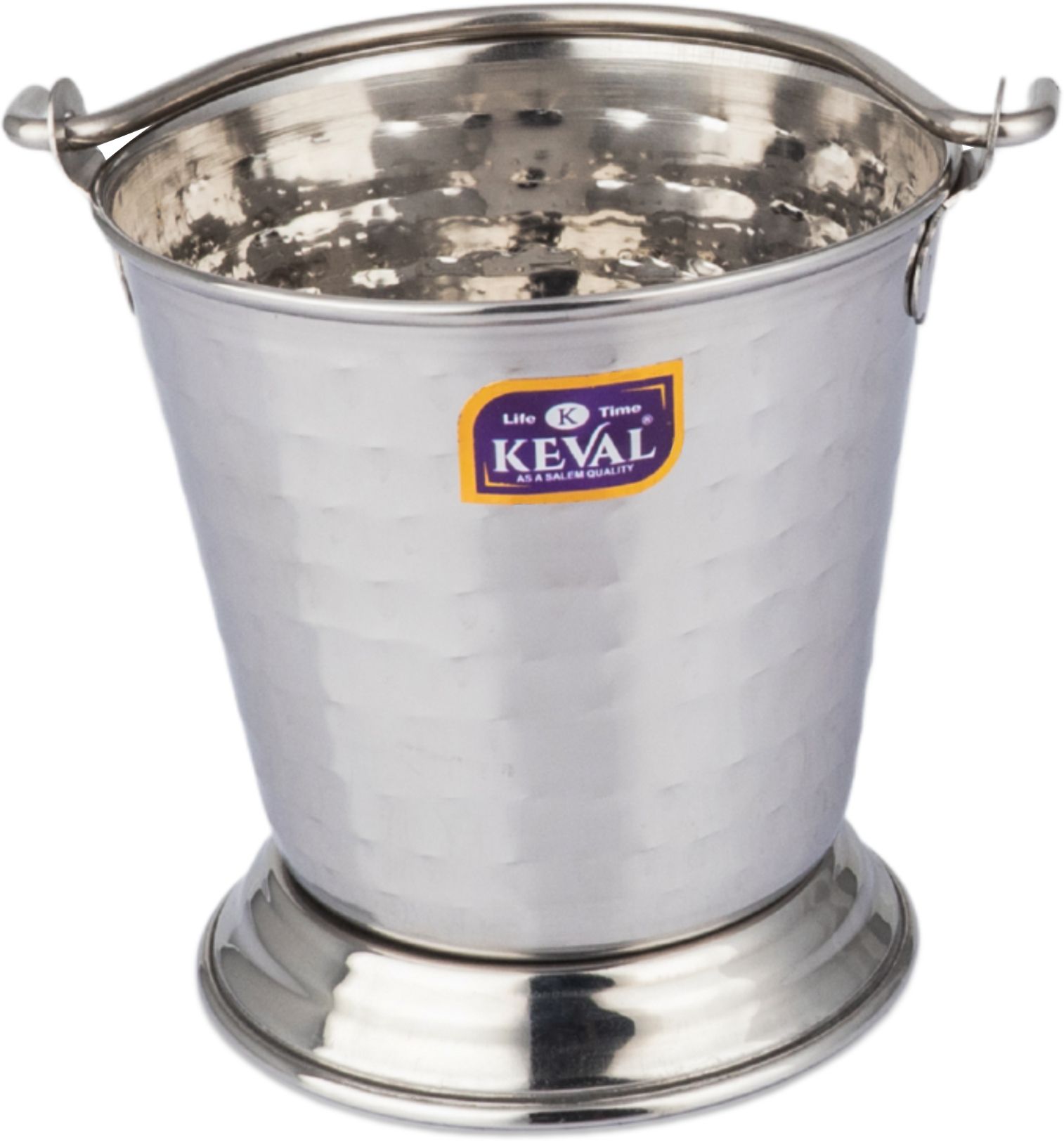 keval HAMMERED STEEL BUCKET - 2NO. Gravy Bucket Serving Set-picture-12
