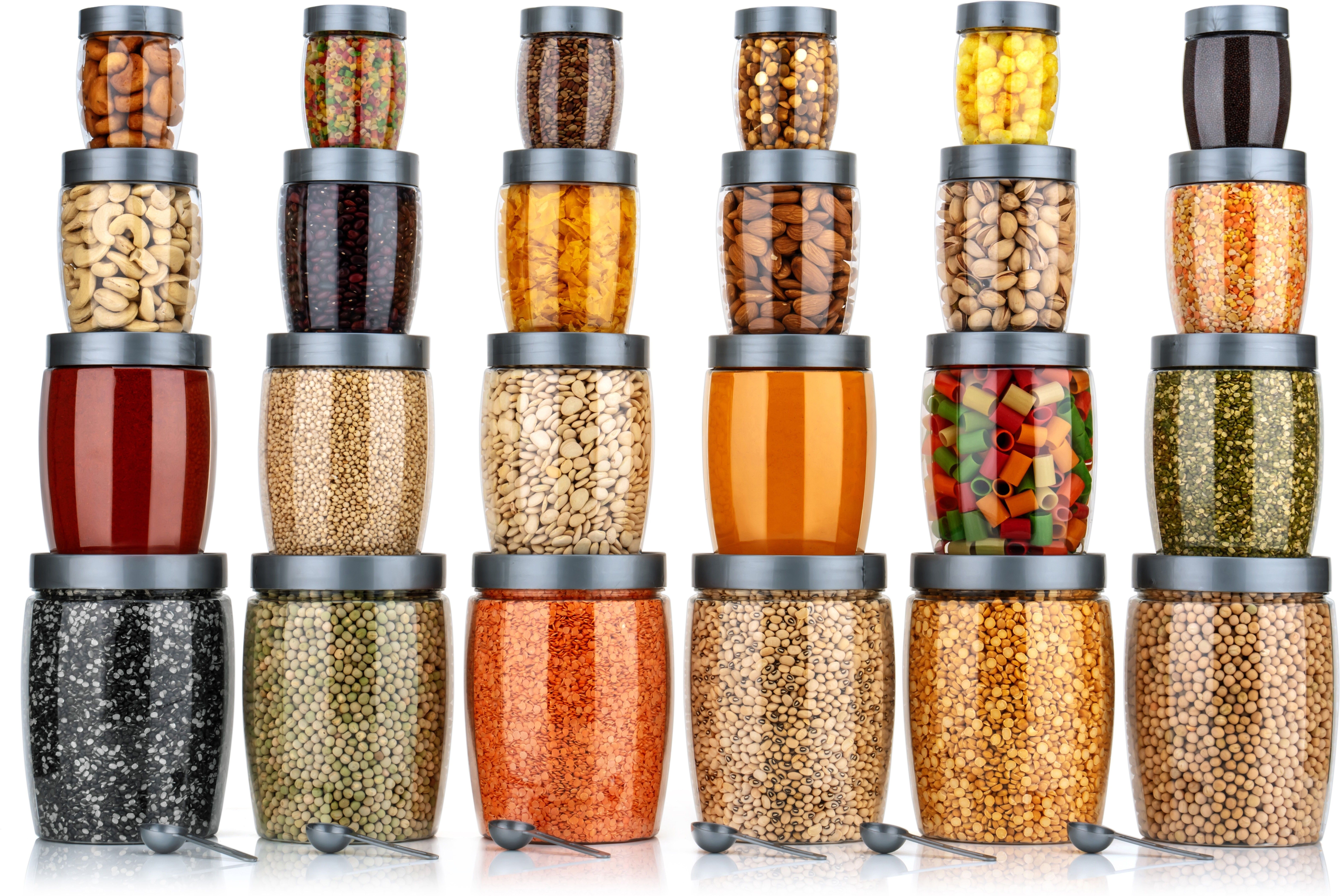 snowberry Plastic Grocery Container - 1200 ml, 650 ml, 350 ml, 250 ml-picture-11