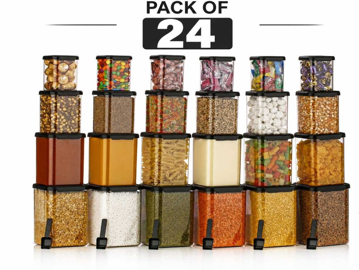 Plastic Grocery Container - 350 ml, 650 ml, 950 ml, 1400 ml-image-18