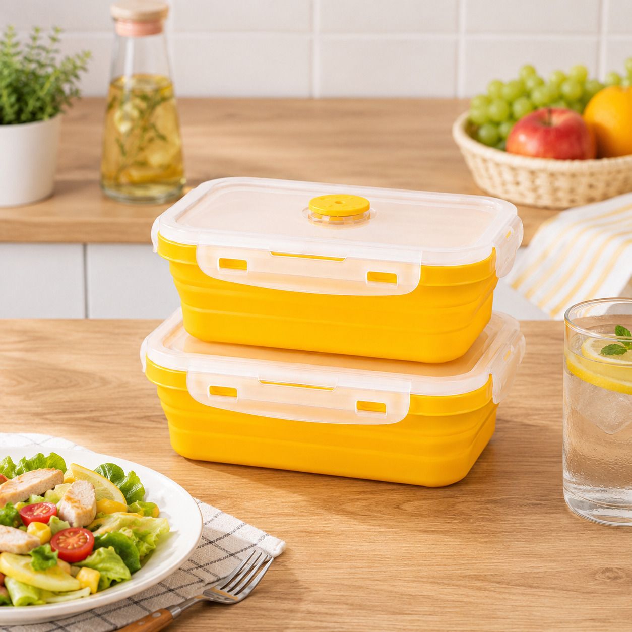 sageware Silicone Grocery Container - 1800 ml-picture-17
