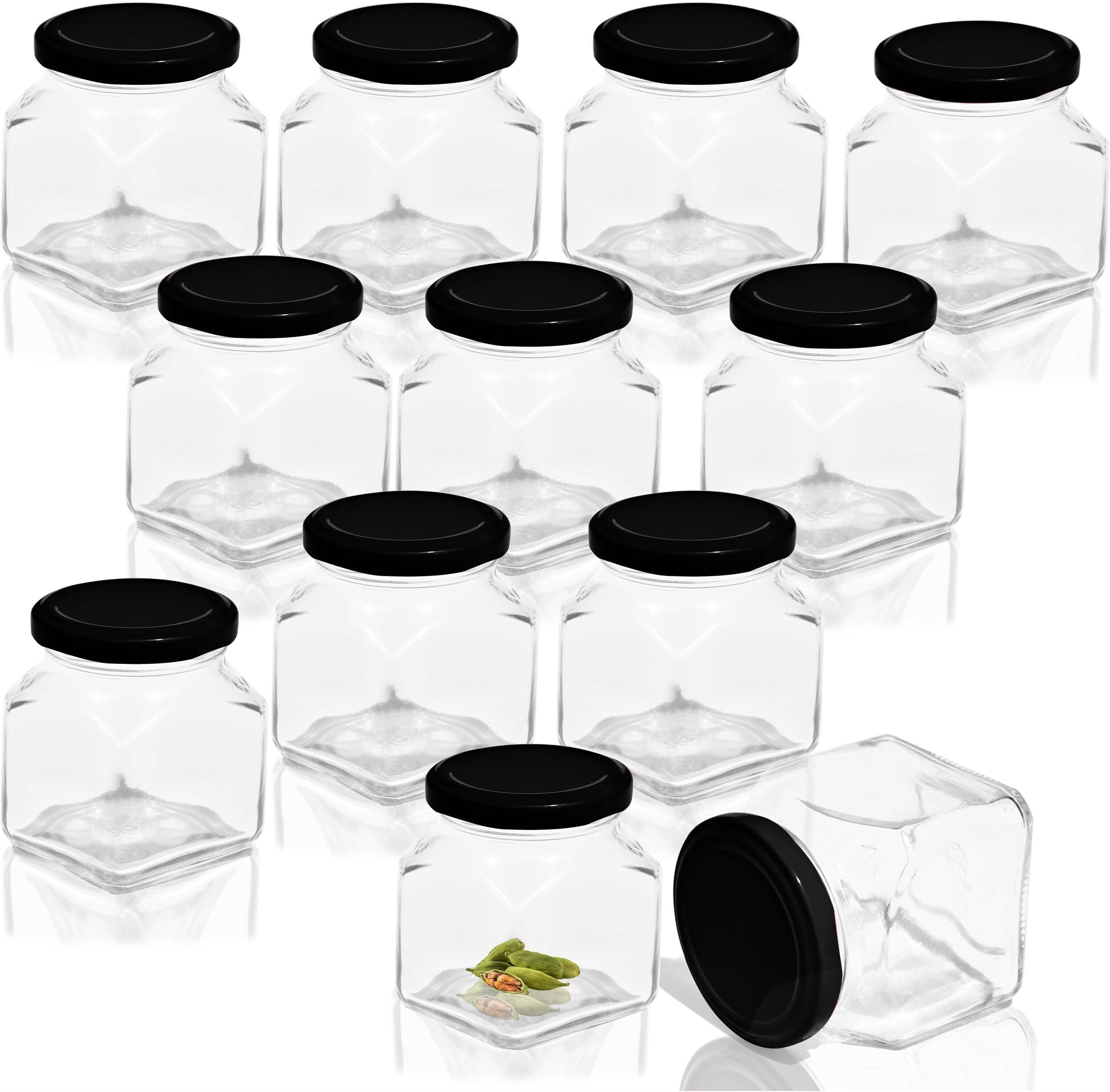 pure source india Glass Cookie Jar - 100 ml-picture-23