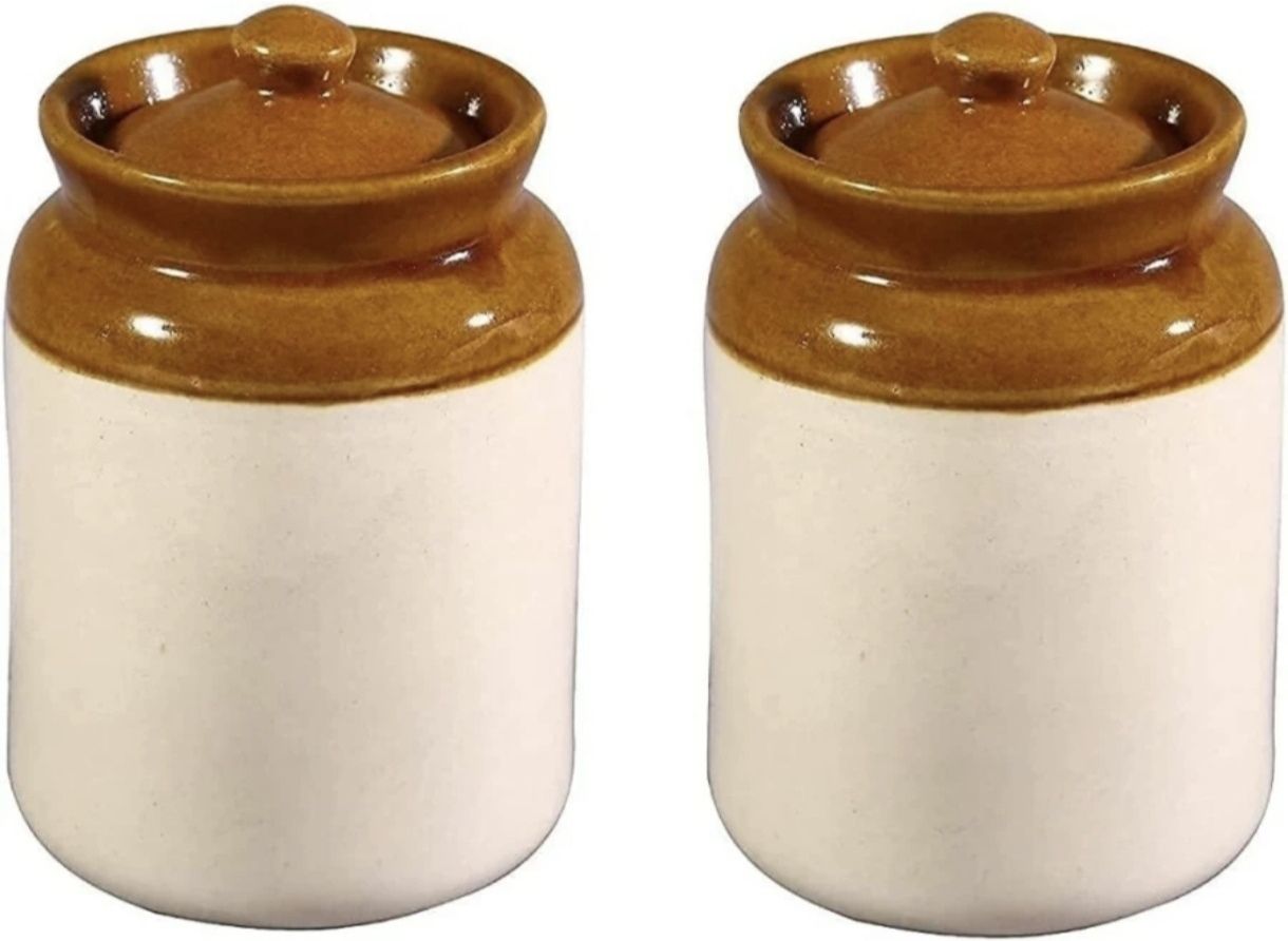 nayi Ceramic Pickle Jar- 1000 ml-picture-17
