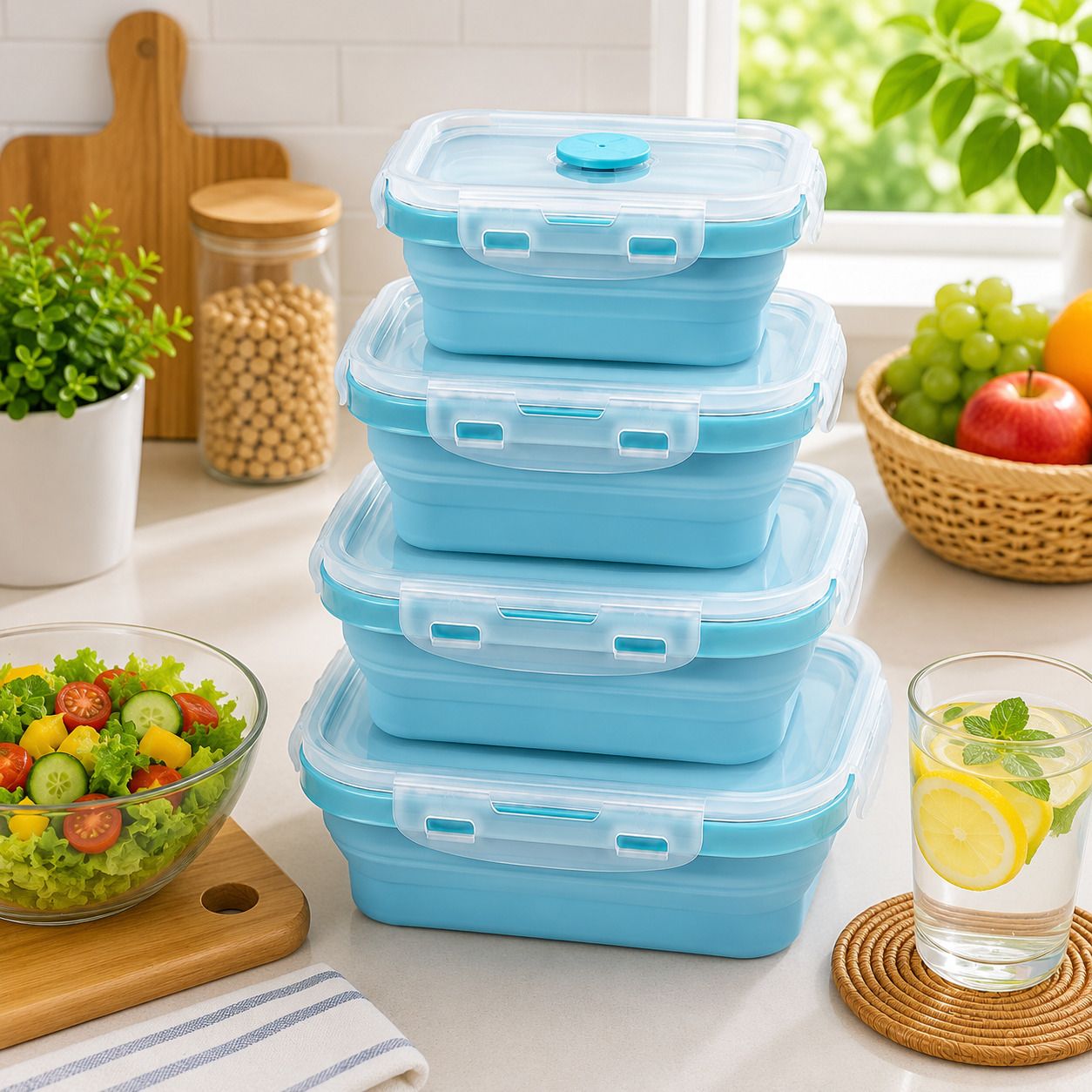 sageware Silicone Grocery Container - 4200 ml-picture-15