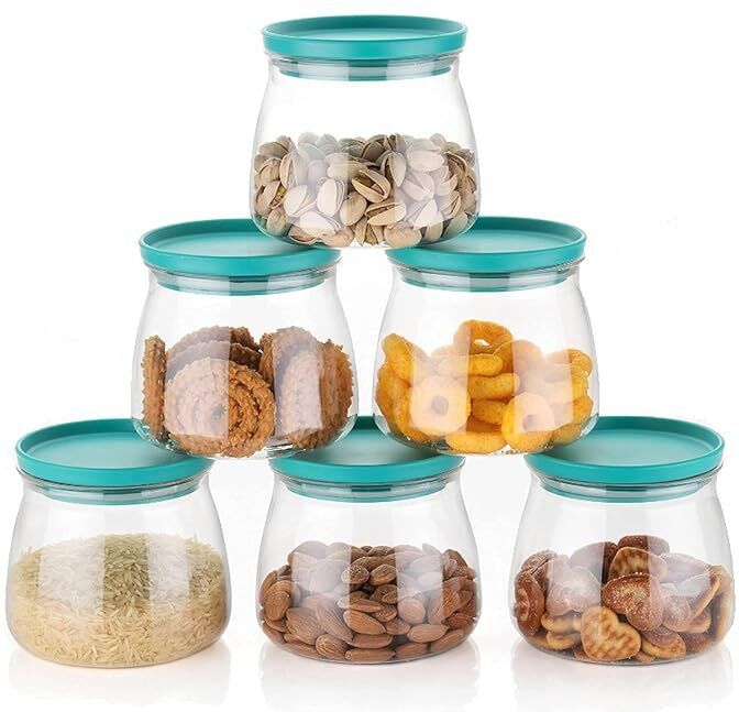 aflex Plastic Cookie Jar - 900 ml-picture-46