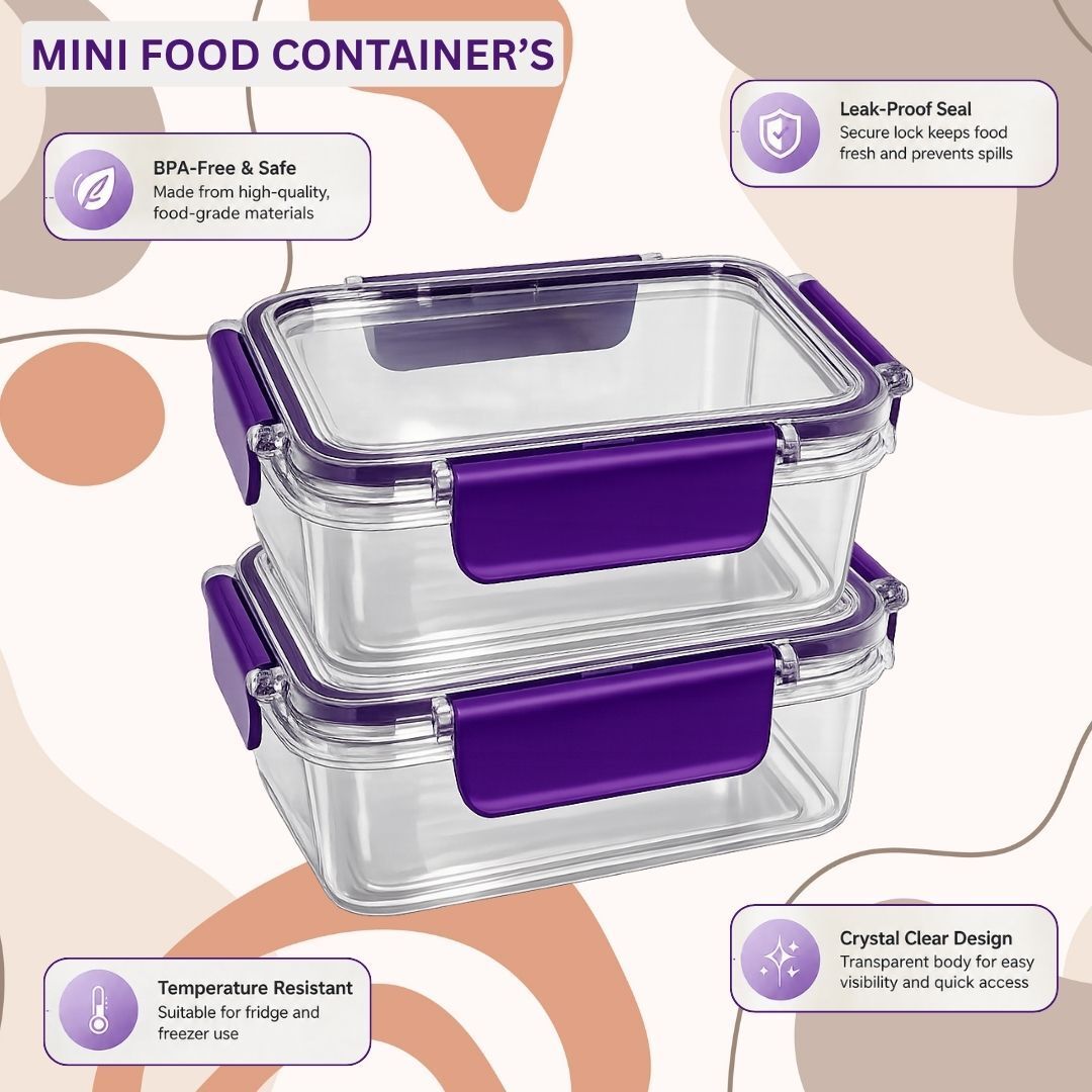 see inside Plastic Fridge Container - 500 ml-picture-30
