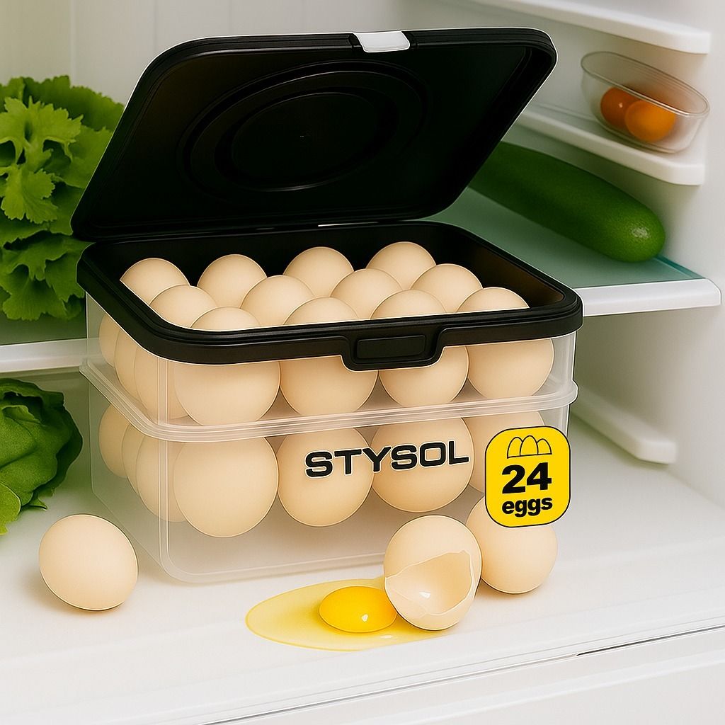 stysol Plastic Egg Container - 2 dozen-picture-12