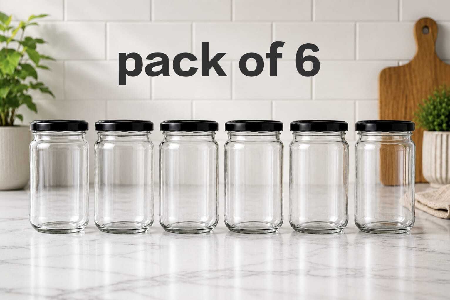 tmvmall Glass Utility Container - 400 ml-picture-25