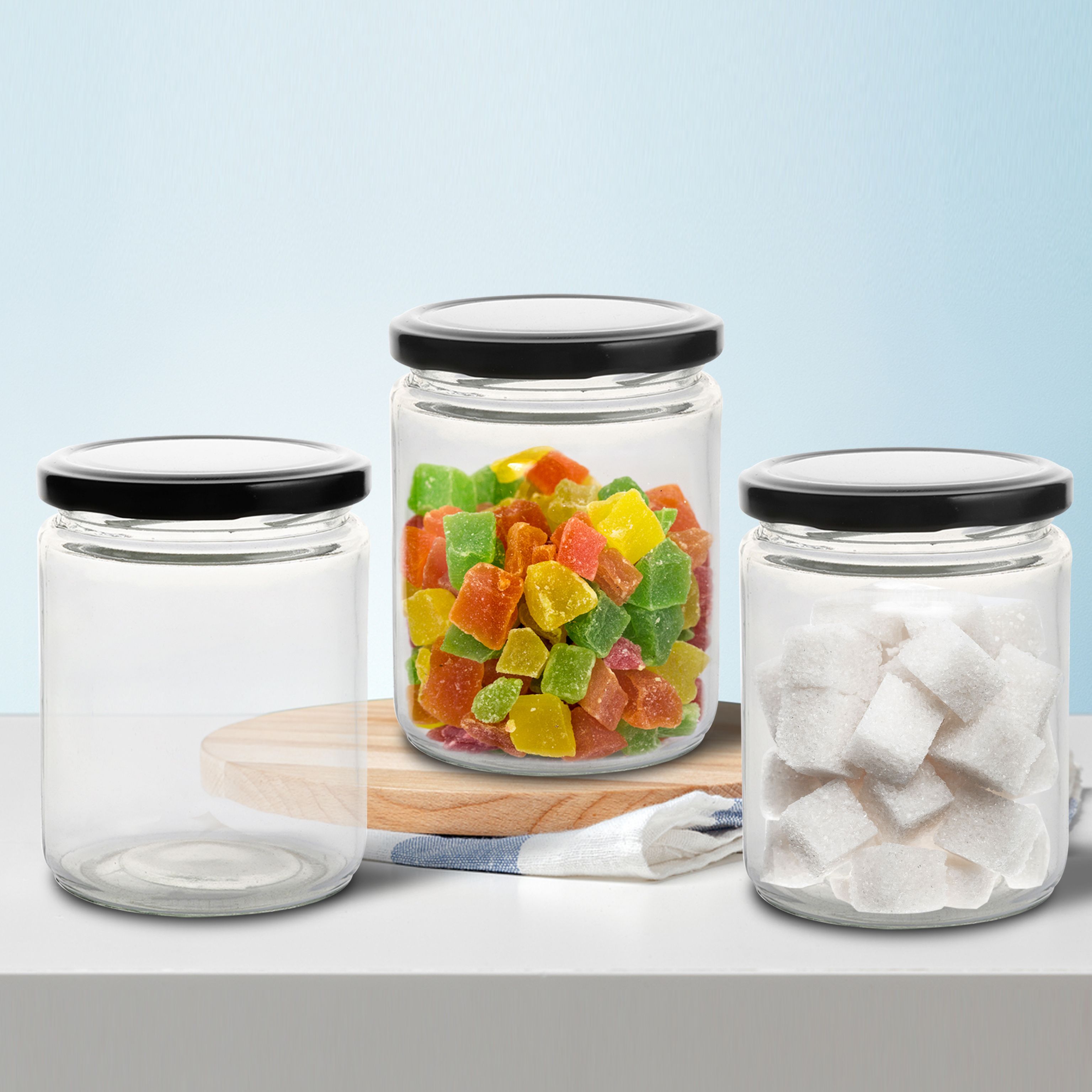 Glass Grocery Container - 500 ml-image-14