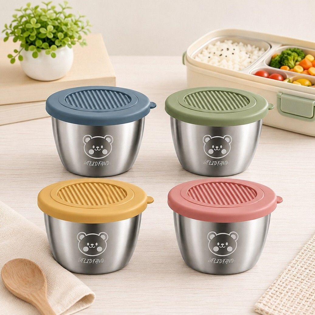 rbgiit Stainless Steel, Plastic, Silicone Tea Coffee & Sugar Container - 50 ml-picture-29