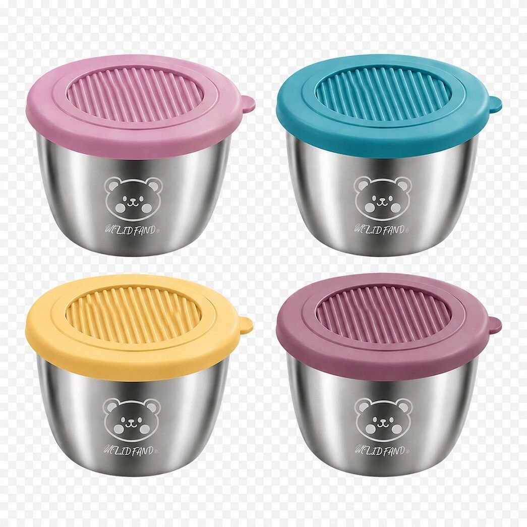 masox store Sauce Set Stainless Steel, Plastic, Silicone-picture-37