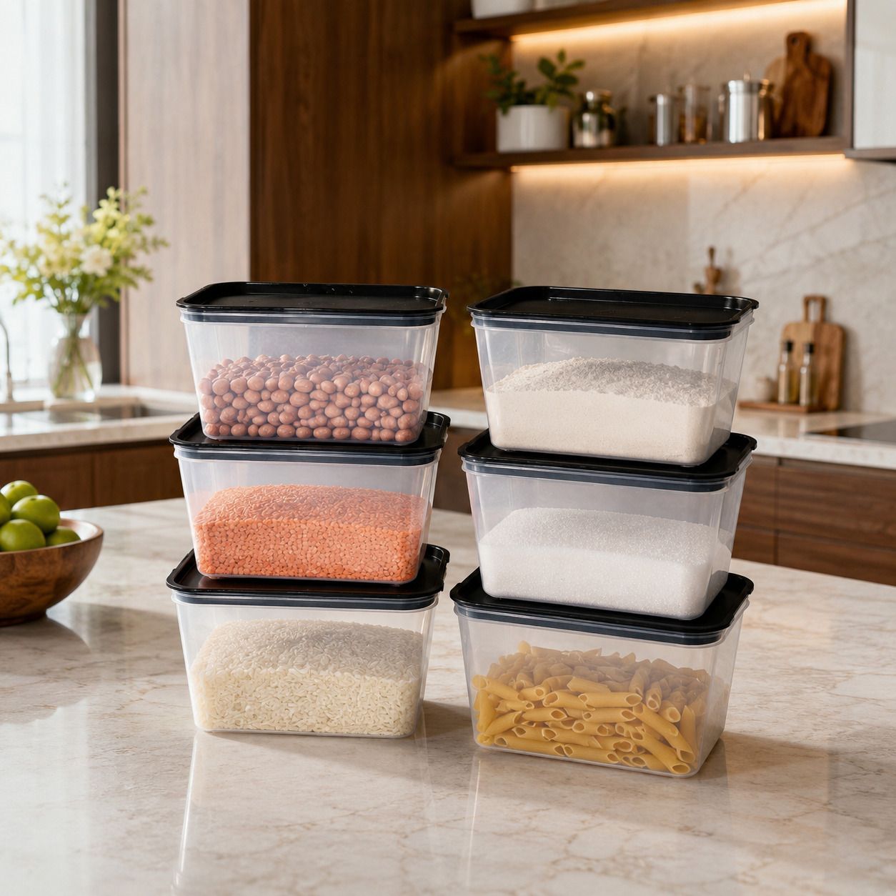 clinton Plastic Grocery Container - 2000 ml-picture-47