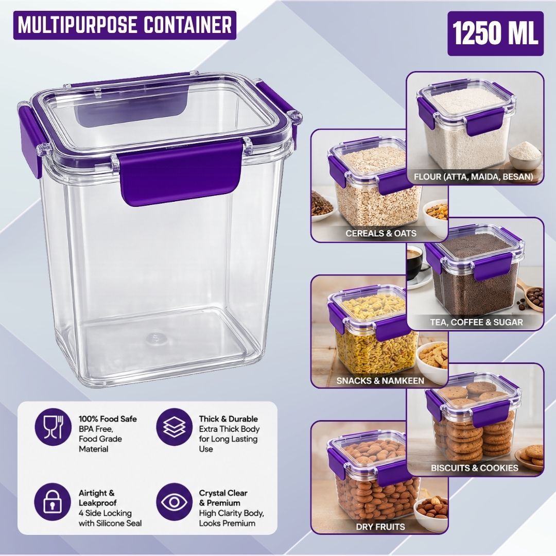 Plastic Utility Container - 1250 ml-image-22