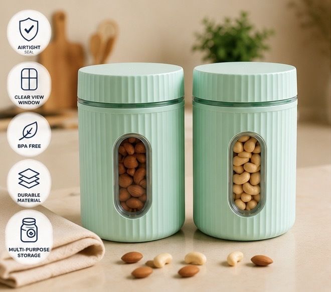 divshakti Plastic Grocery Container - 900 ml-picture-12