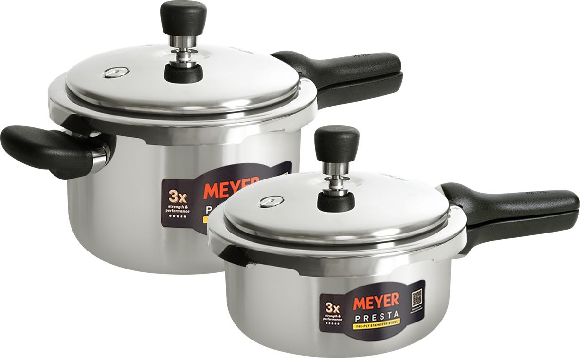 meyer Presta Triply Pressure Cooker 2 L, 3 L Induction Bottom Pressure Cooker-picture-38