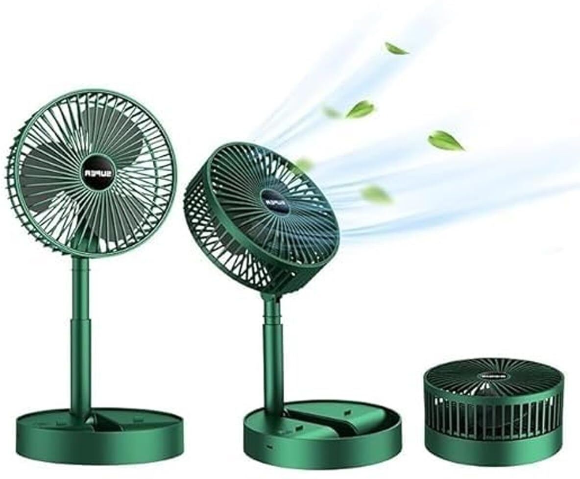 SHIVMYRA Table Mini Portable USB Air Cooler Fan Rechargeable High Speed Cooling Fan All in one Cooler-image-14