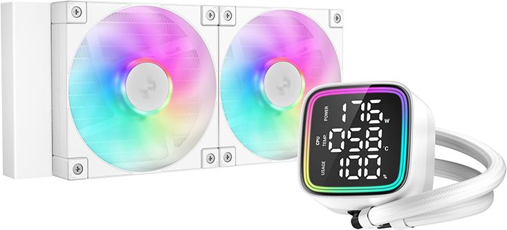 Deepcool LD240 with Digital Display ARGB Liquid Cooling Processor Cooler-image-27