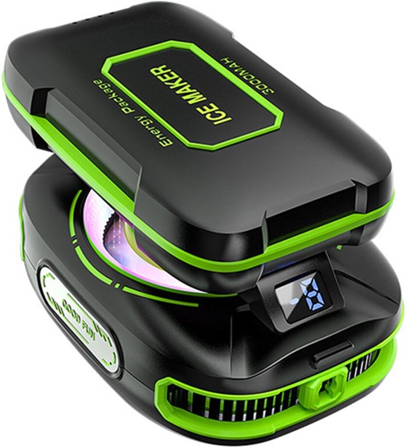 Cubonic Frostrix Power AI, Quiet Fan+PowerCore 3000mah Wireless Cooling Fan All in one Cooler-image-6