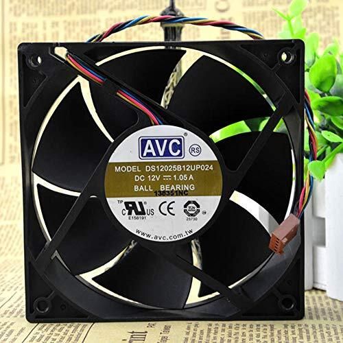 Electronic Spices AVC DS12025B12UP024 12025 120*120*25mm DC12V 1.05A PWM Speed Control Fan Fan with Heat Sinks All in one Cooler-image-31