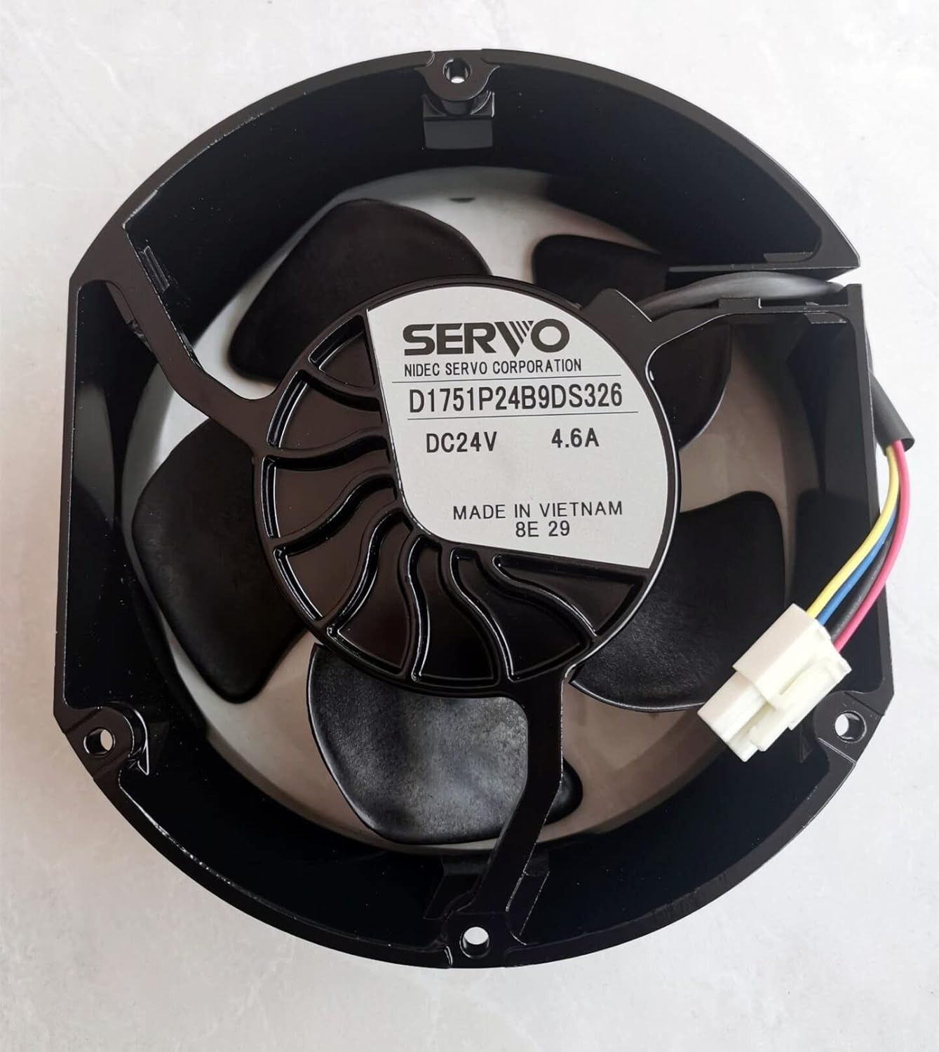 Enormity Servo D1751P24B9DS326 Axial Fan 24V-4.6A DC Air Cooling Fan 172*150*51mm 4Pin Cooler-picture-10