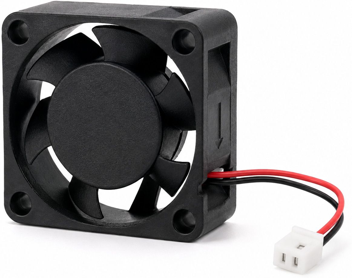 RADHHIKAA RADHIKA 0420B2U 40x40x20mm 12V 0.50A, 4-Wire Connector Cooling Fan (Black) Cooling Fan All in one Cooler-image-28