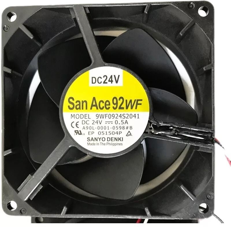 Enormity San Ace92 9WF092452041 DC Brushless Fan 24V-0.5A DC Cooling Fan 92*32mm 3-Wire Fan with Heat Sinks All in one Cooler-image-11