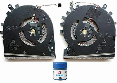 Sparewave High-Quality Internal CPU+GPU fan Pavilion Gaming 15-DK/ 5DK/15-dk0132TX /DC 5V Cooling Fan Laptop Cooler-image-15