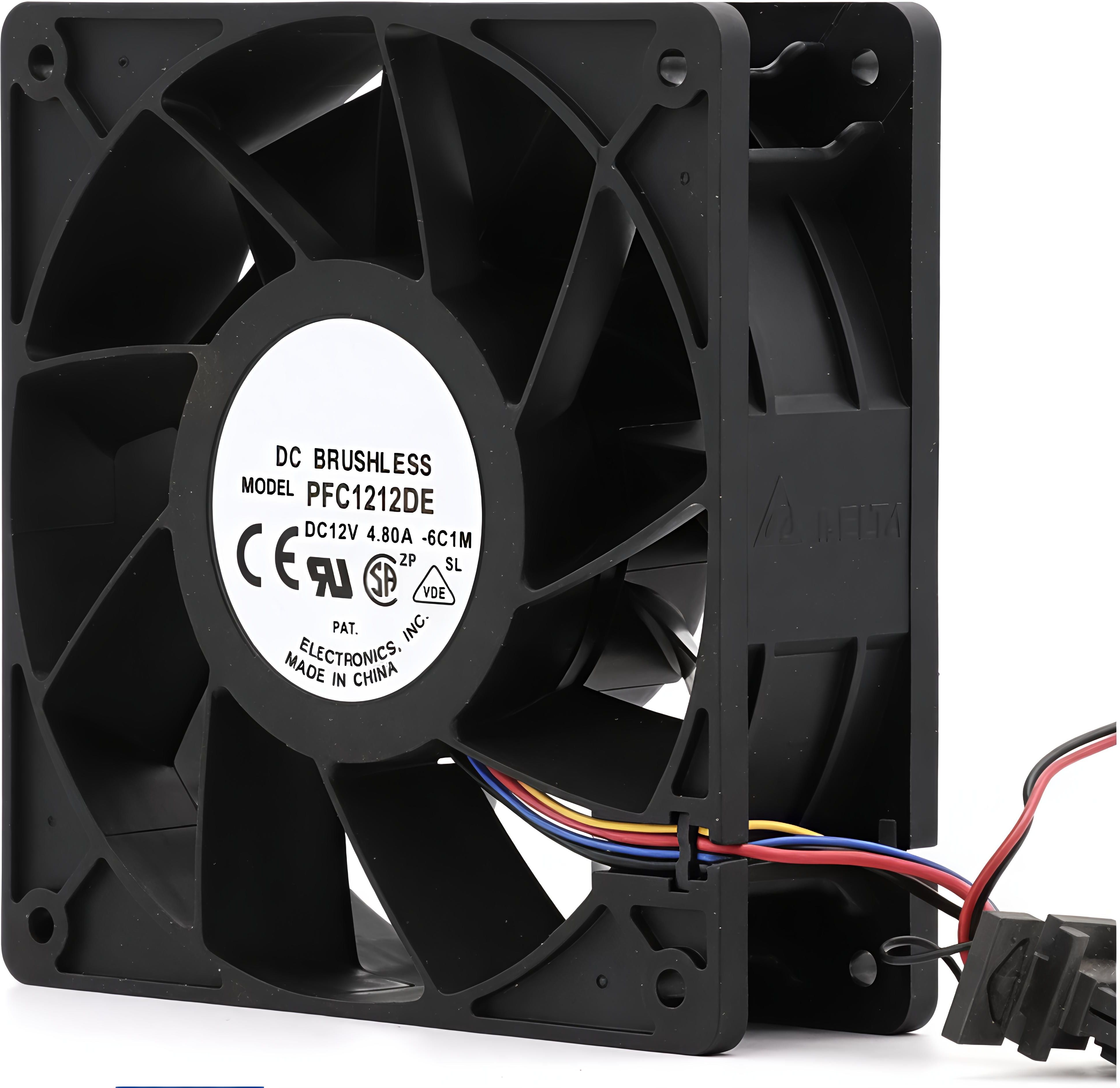 ADA2Z MODEL PFC1212DE 12V 4.80A SIZE 120X120X38mm HIGH SPEED FAN Cooling Fan All in one Cooler-image-48