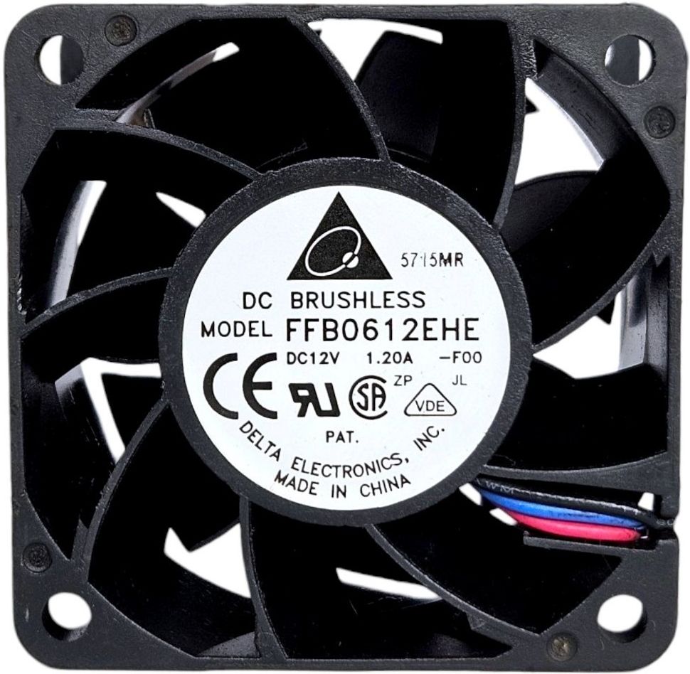 WONDERFLO BLACK AIR FFB0612EHE 12VDC 1.20A 8000RPM 60x60x38mm DC COOLING FAN FOR SERVERS Cooling Fan All in one Cooler-image-10
