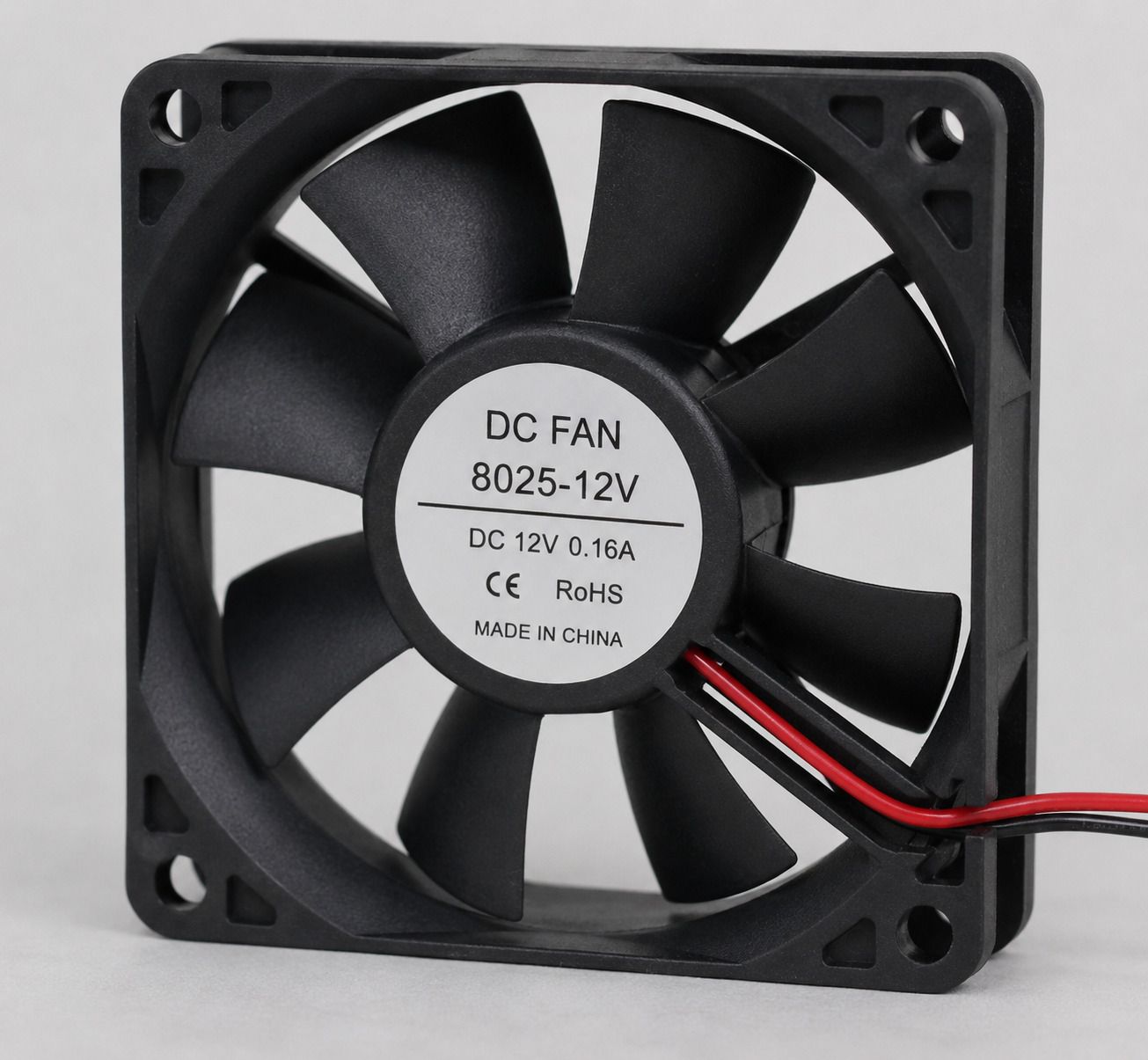 RADHHIKAA 8025-12V DC Cooling Fan (80×80×25mm) Brushless Cooling Fan (Pack of 1) Cooling Fan Cabinet Cooler-image-10