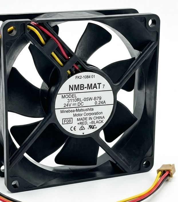 Vtelectrohub Nmb mat -3110-RL-05w-B79 8025mm 24v 3 wire connector Cooling Fan All in one Cooler-image-27