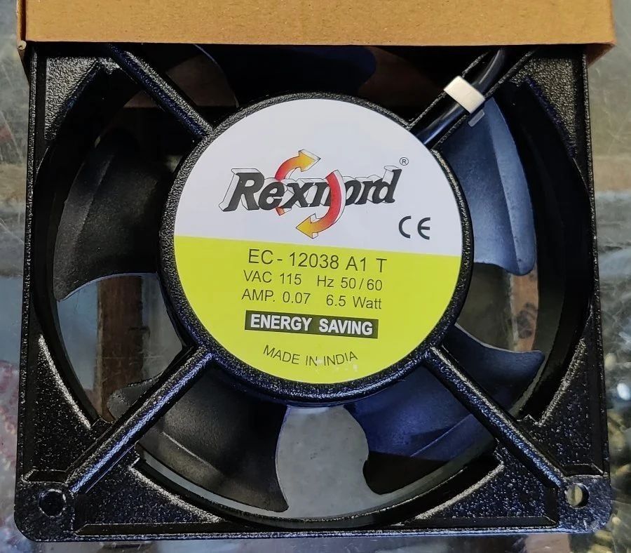 Enormity Rexnord EC-12038 A2 T Axial Fan 115V-0.07A 6.5W DC Air Cooling Fan 12038mm 2Pin Fan with Heat Sinks All in one Cooler-image-18