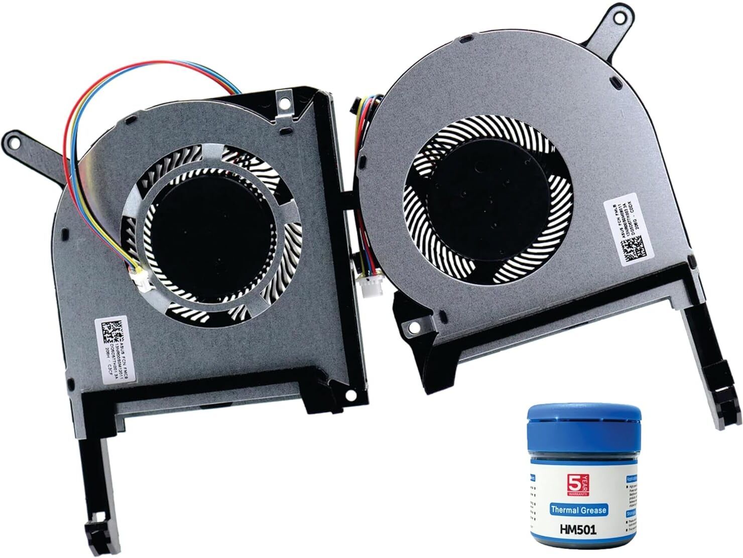Sparewave CPU+GPU cooling fan for Asus TUF Gaming FX505 FX566 Cooling Fan All in one Cooler-image-44