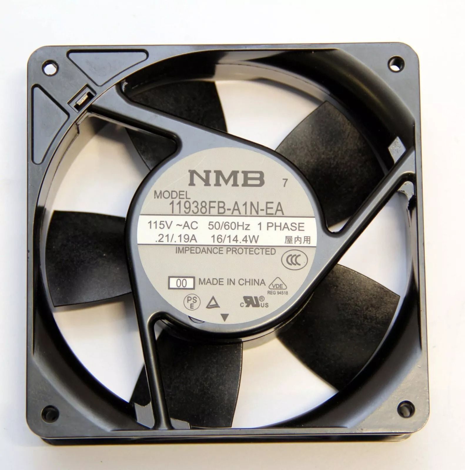 Enormity NMB 11938FB-A1N-EA Axial Fan 115V-0.21A 16W DC Air Cooling Fan 12038mm 2Pin Fan with Heat Sinks All in one Cooler-image-40