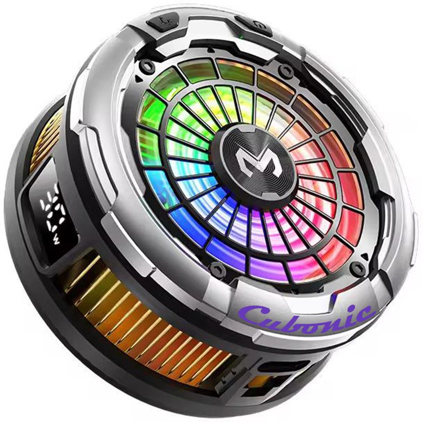 Cubonic CX26 Ragnex 30W Mobile Gaming|Quick Clean AI mode 100 Level Speed| RGB Cooling Fan All in one Cooler-image-10