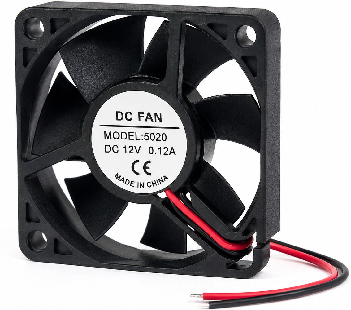 RADHHIKAA 5020-12V DC Brushless Cooling Fan 50x50x20mm 12V Cooling Fan( Pack of 1) Fan with Heat Sinks All in one Cooler-image-29